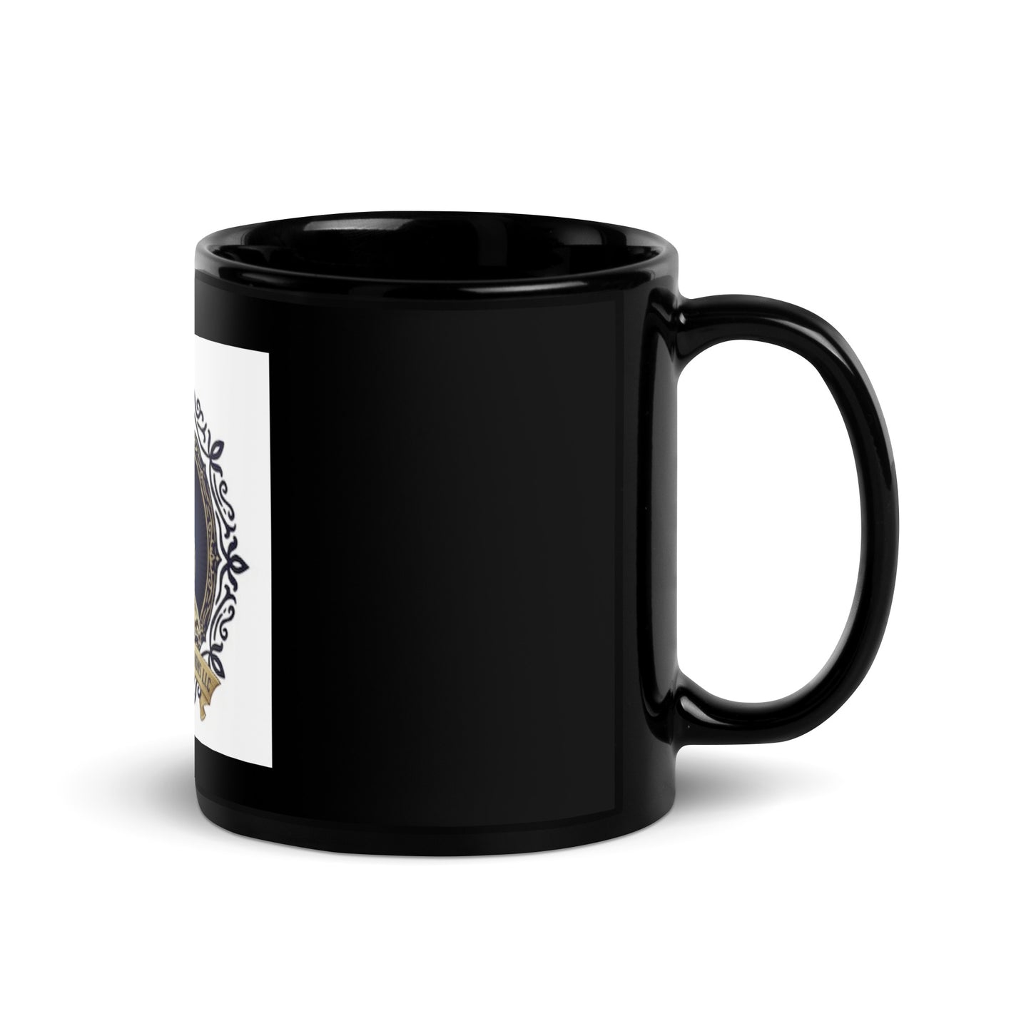 Black Glossy Mug