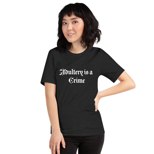 Adultery Unisex t-shirt